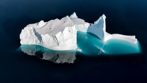 Lonely iceberg